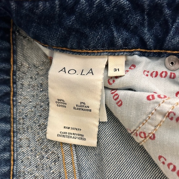 🔥Alice + Olivia AO.LA Studded Back Jeans🔥 - Picture 6 of 6